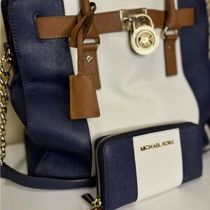 Michael Kors Tote Purse + Wallet